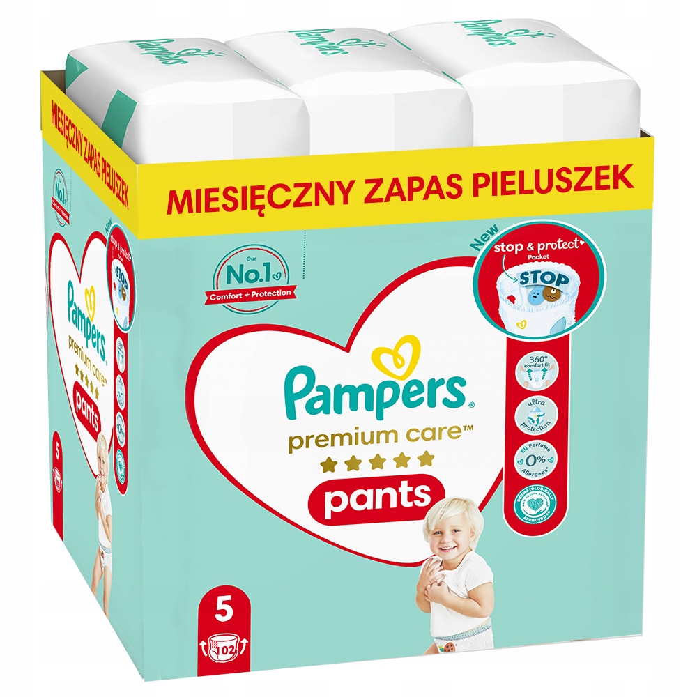 pieluchy pampers premium care 1 allegro