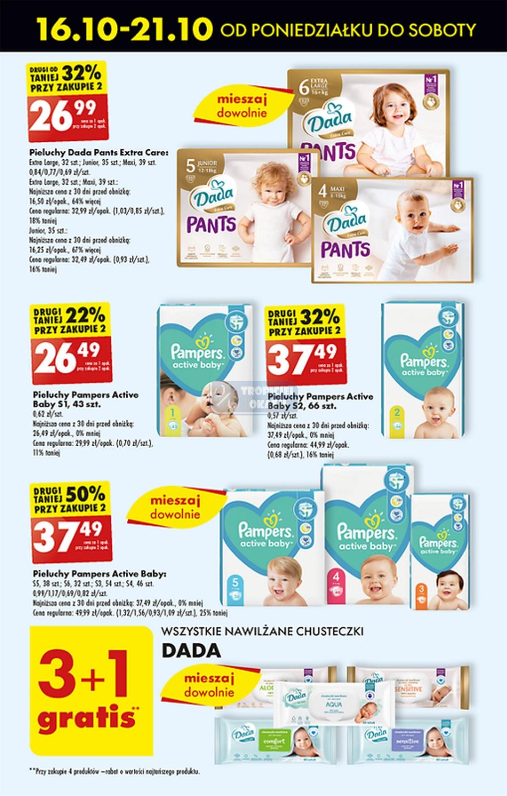 pampers premium care midi 35 zł