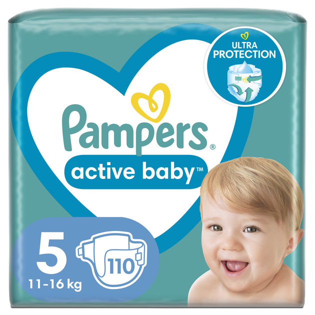 pampers liczba mokrych pieluszek