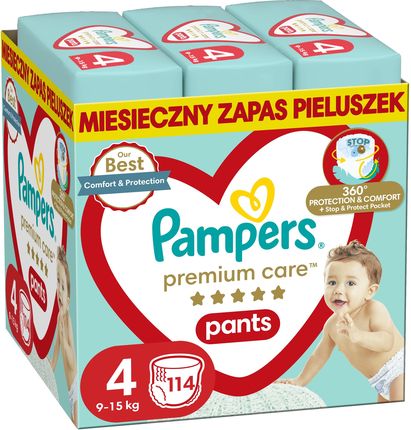 pampers pants premium care pasek z klejem