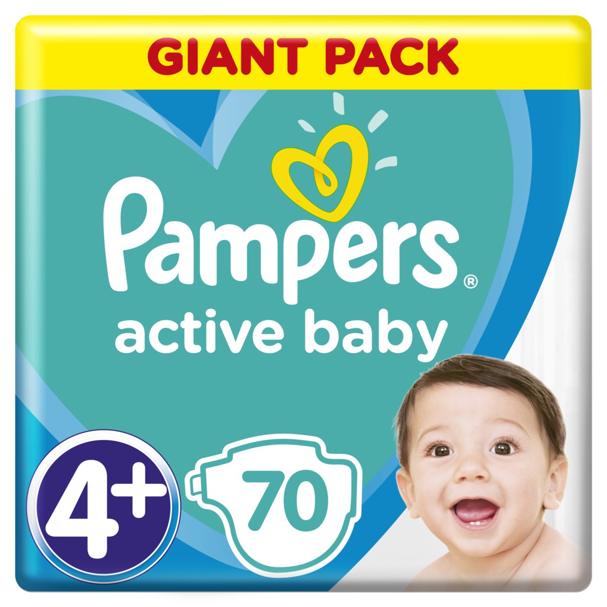 pampers baby dry misure