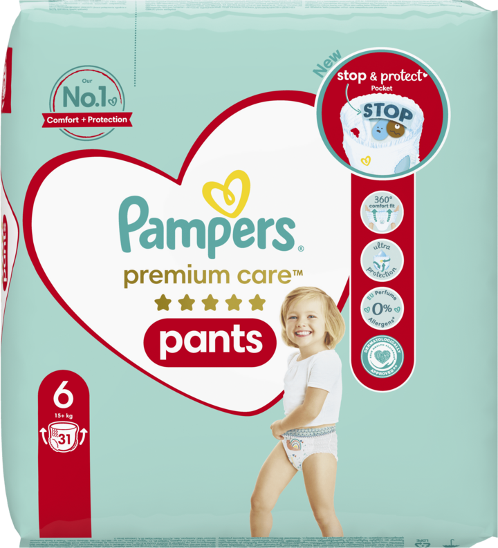 pampers pants reklama