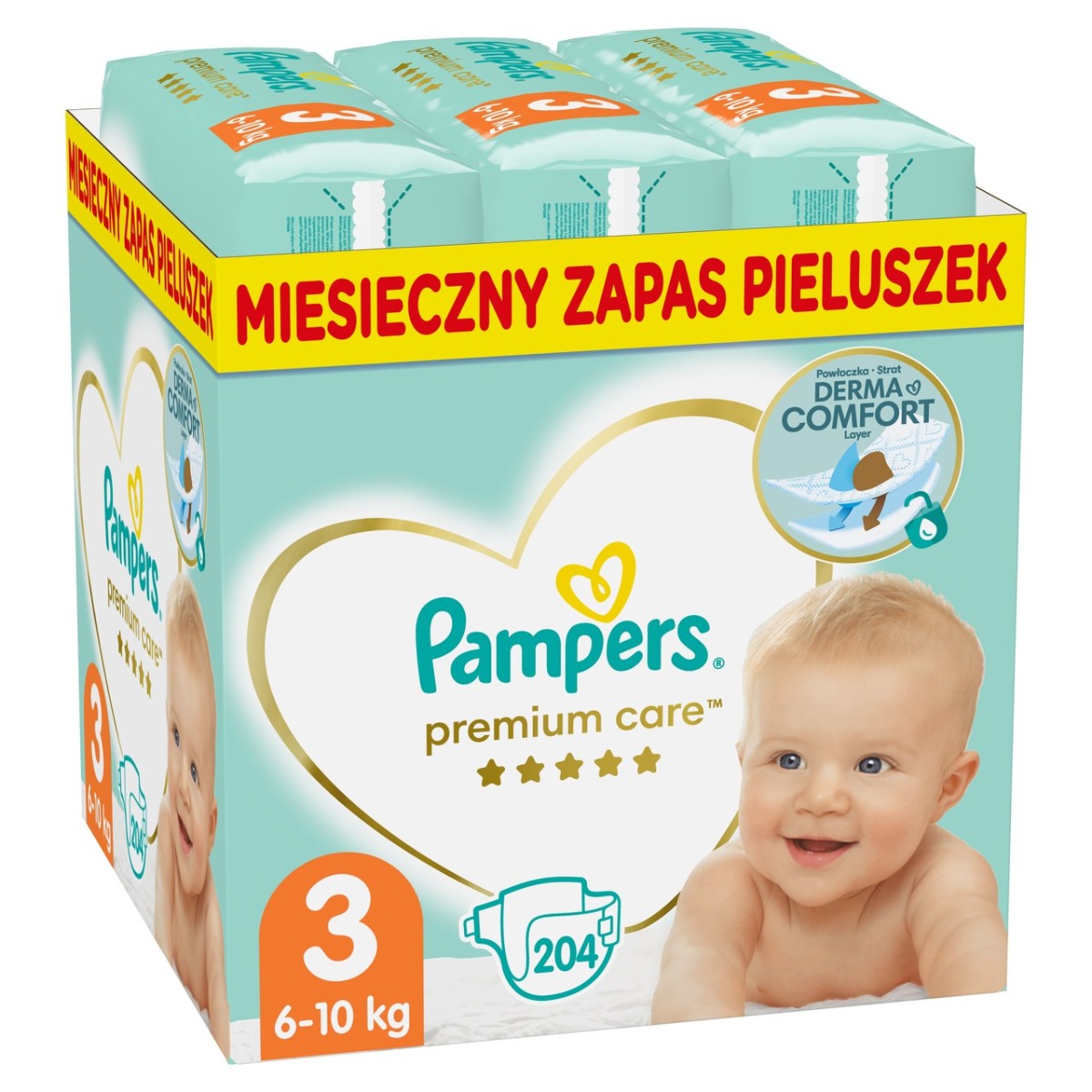 pampers rozmiar 2 lub 3