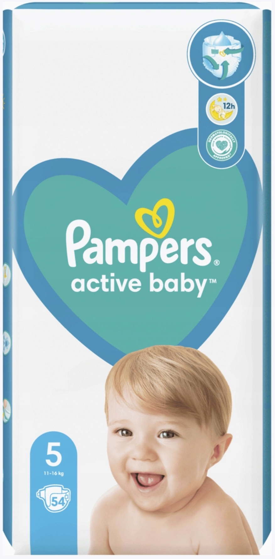 pampers baby active 3 wskaźnik wilgotności