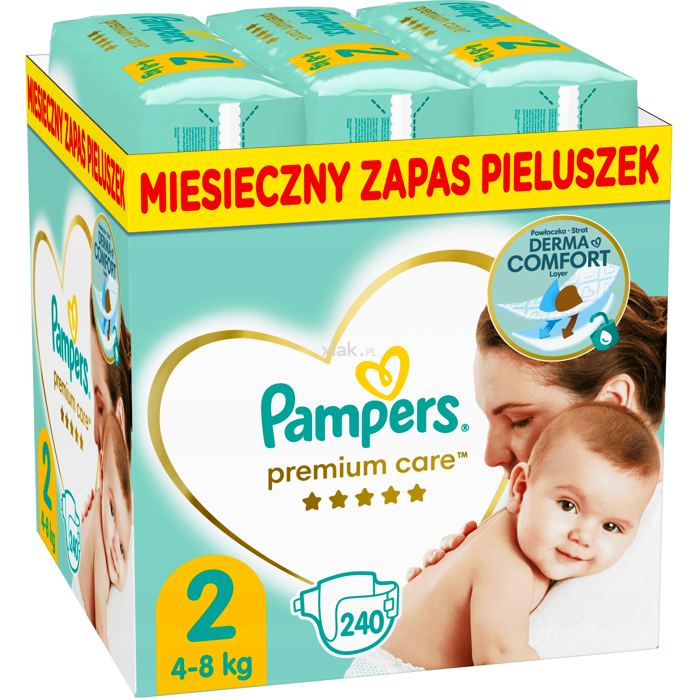 pampers premium care rozne opakowania