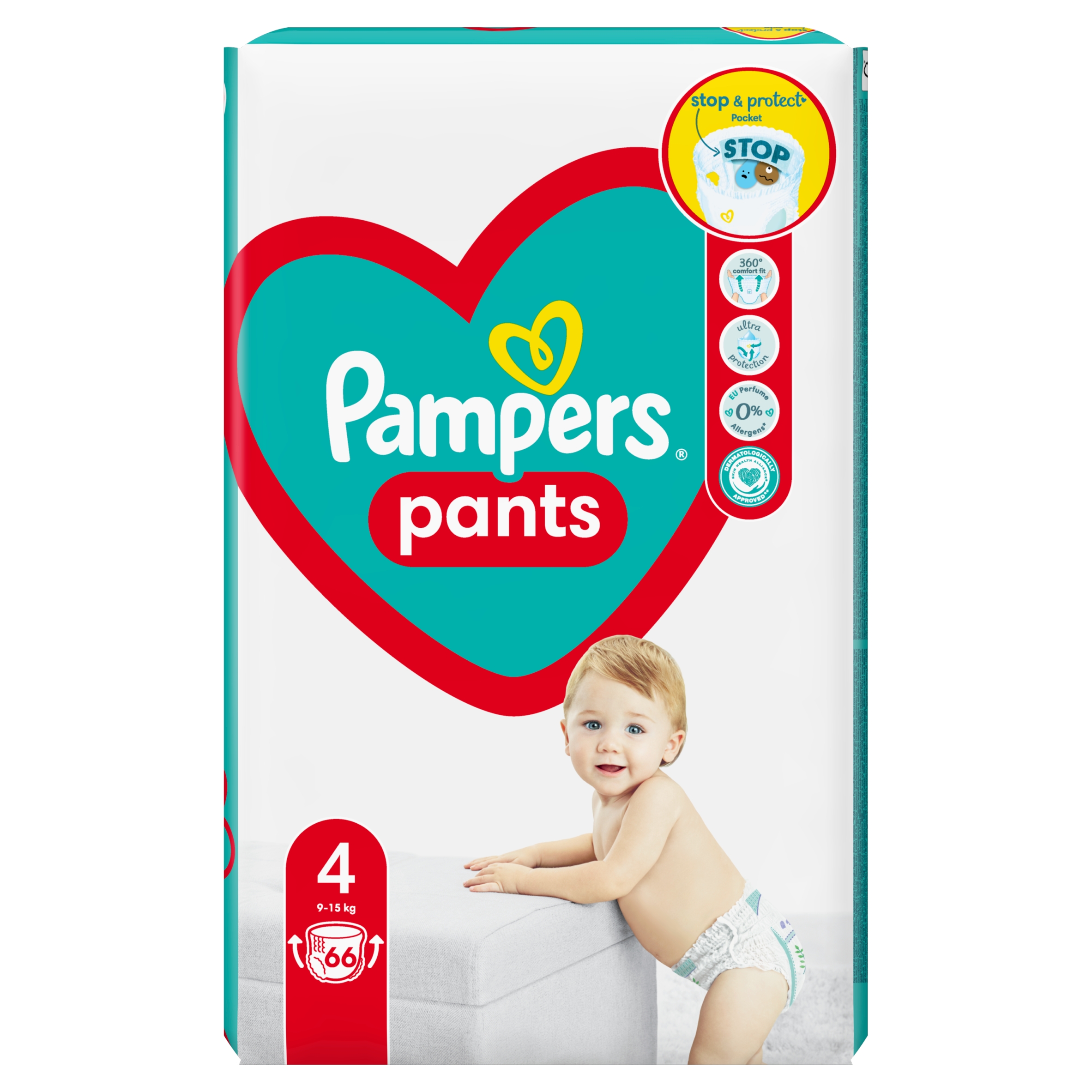 pampers baby dry misure