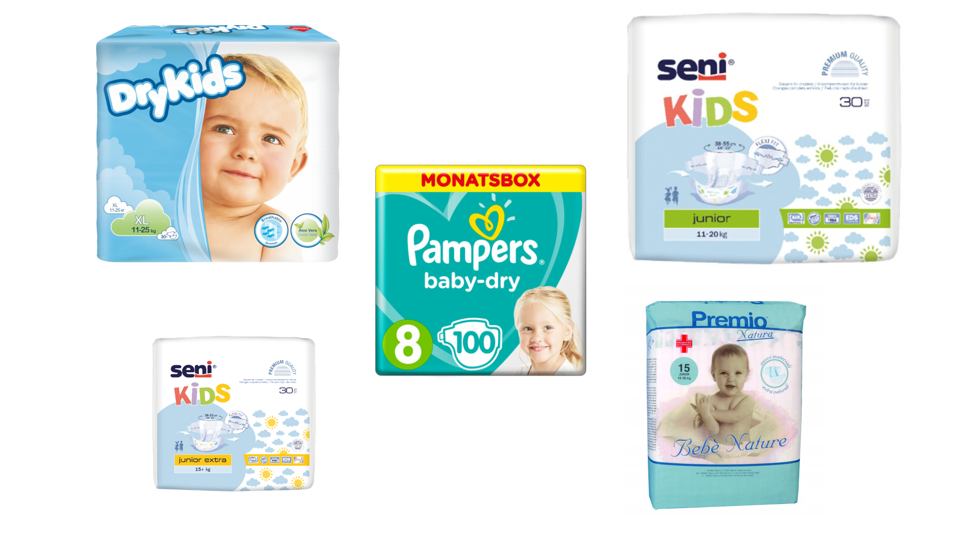 pieluchomajtki pampers 4 do ilu kg