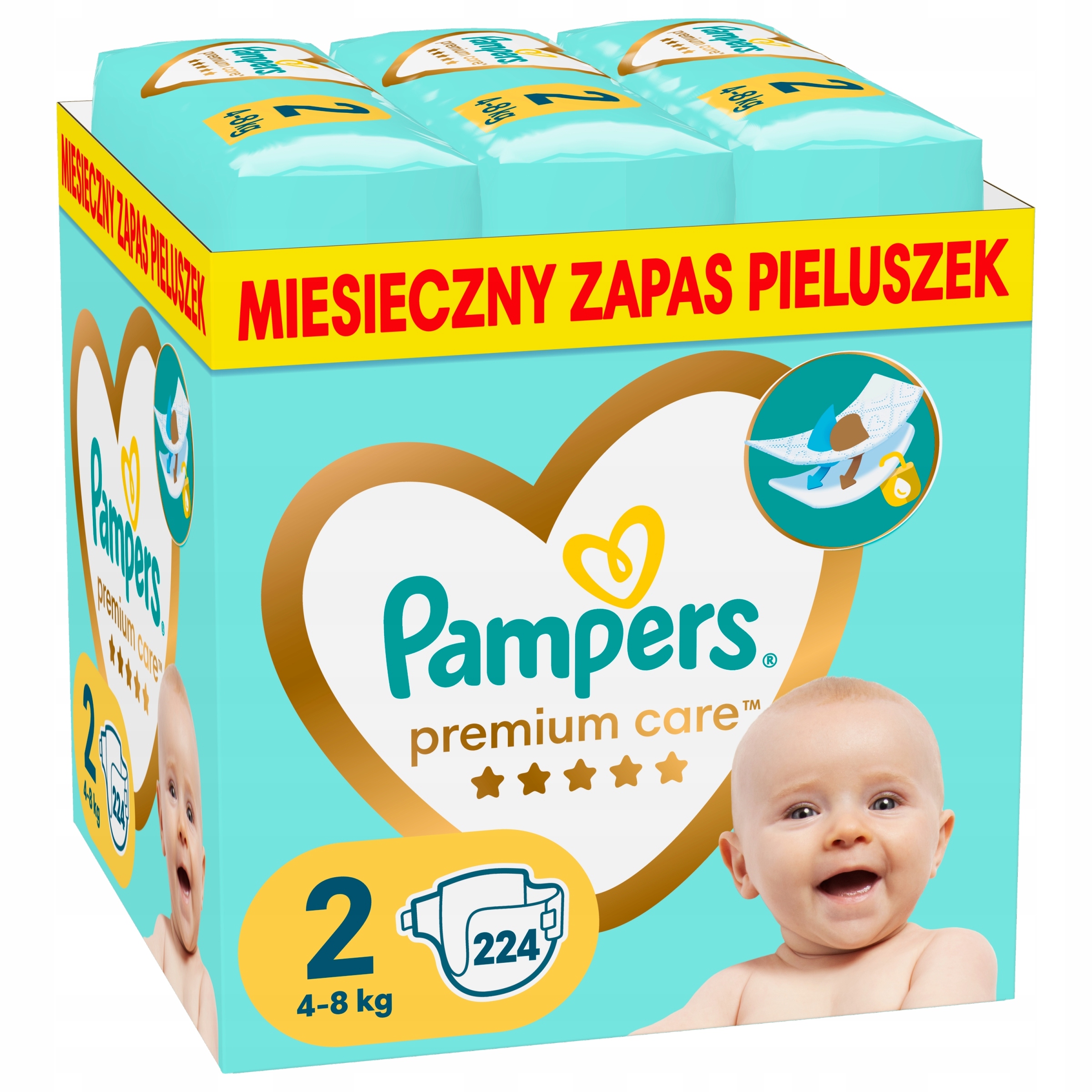 pampers premium care 4 auchan