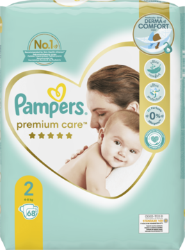 pampers przemaka bokami