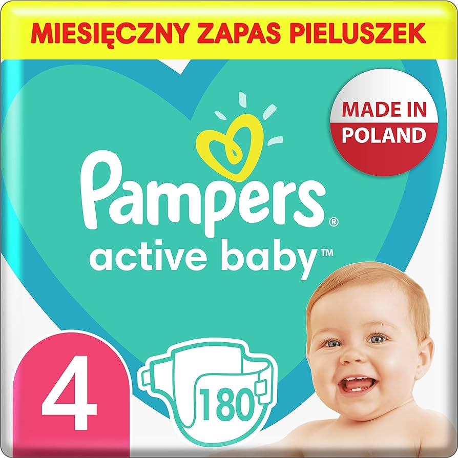 pampers pants active baby 4