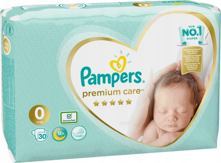 pampers new baby pieluchy rozmiar 2 mini 3-6kg 100 sztuk