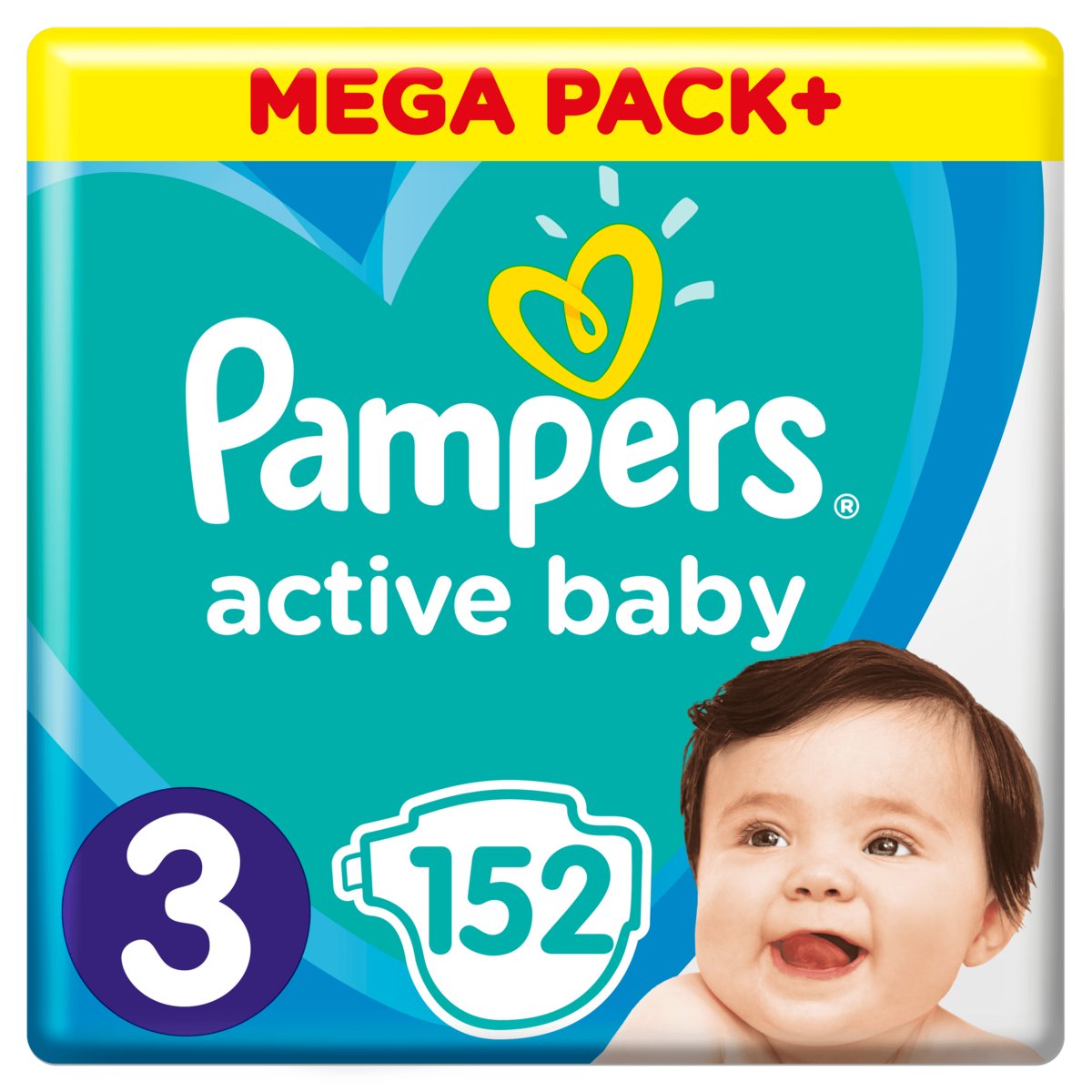 pampers happy 2 78szt