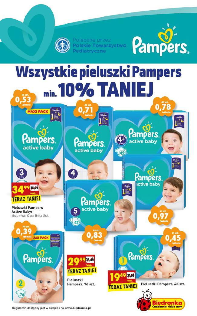 majtko pieluchy pampers all