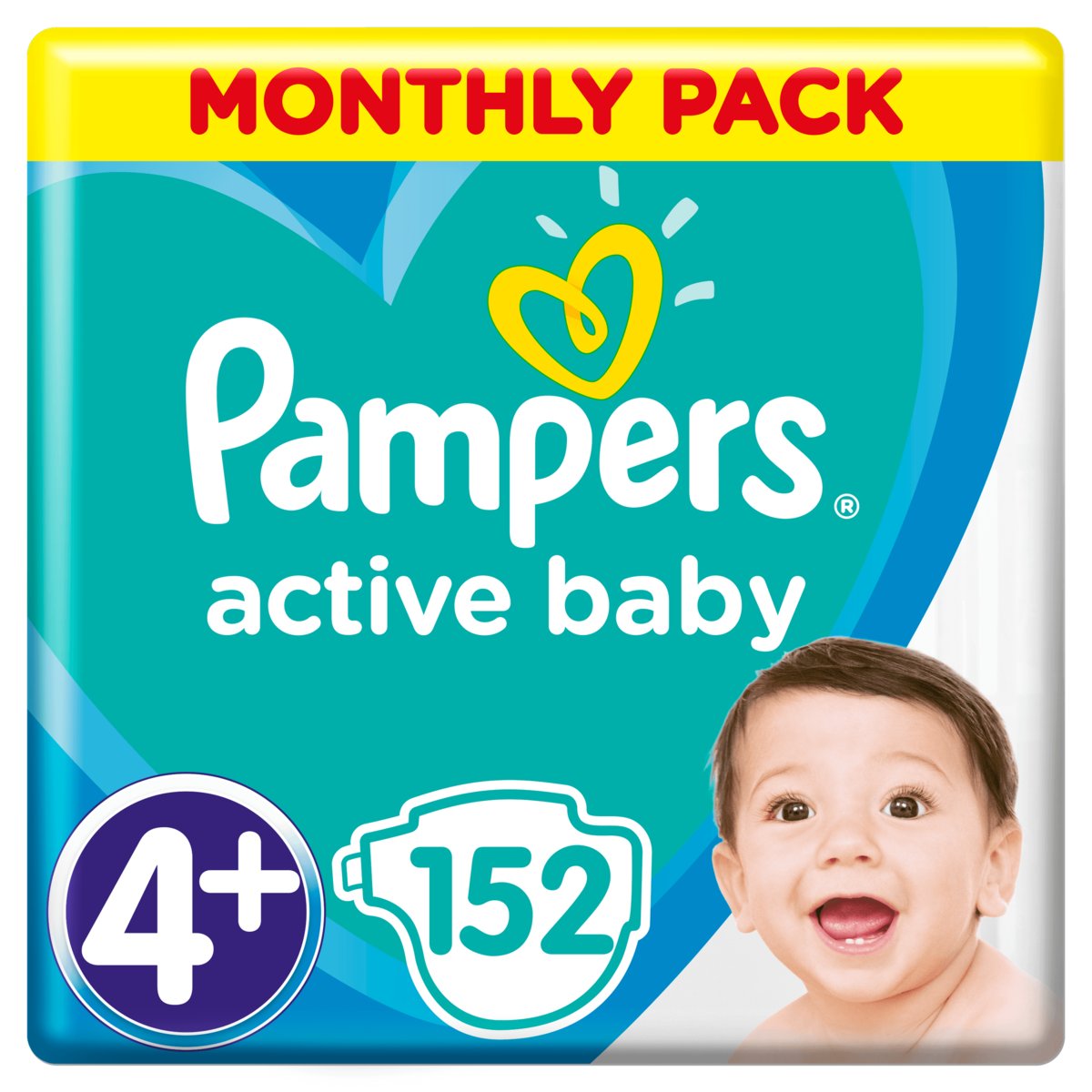 pampers active fit size 4
