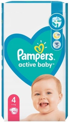 pampers active baby testowanie