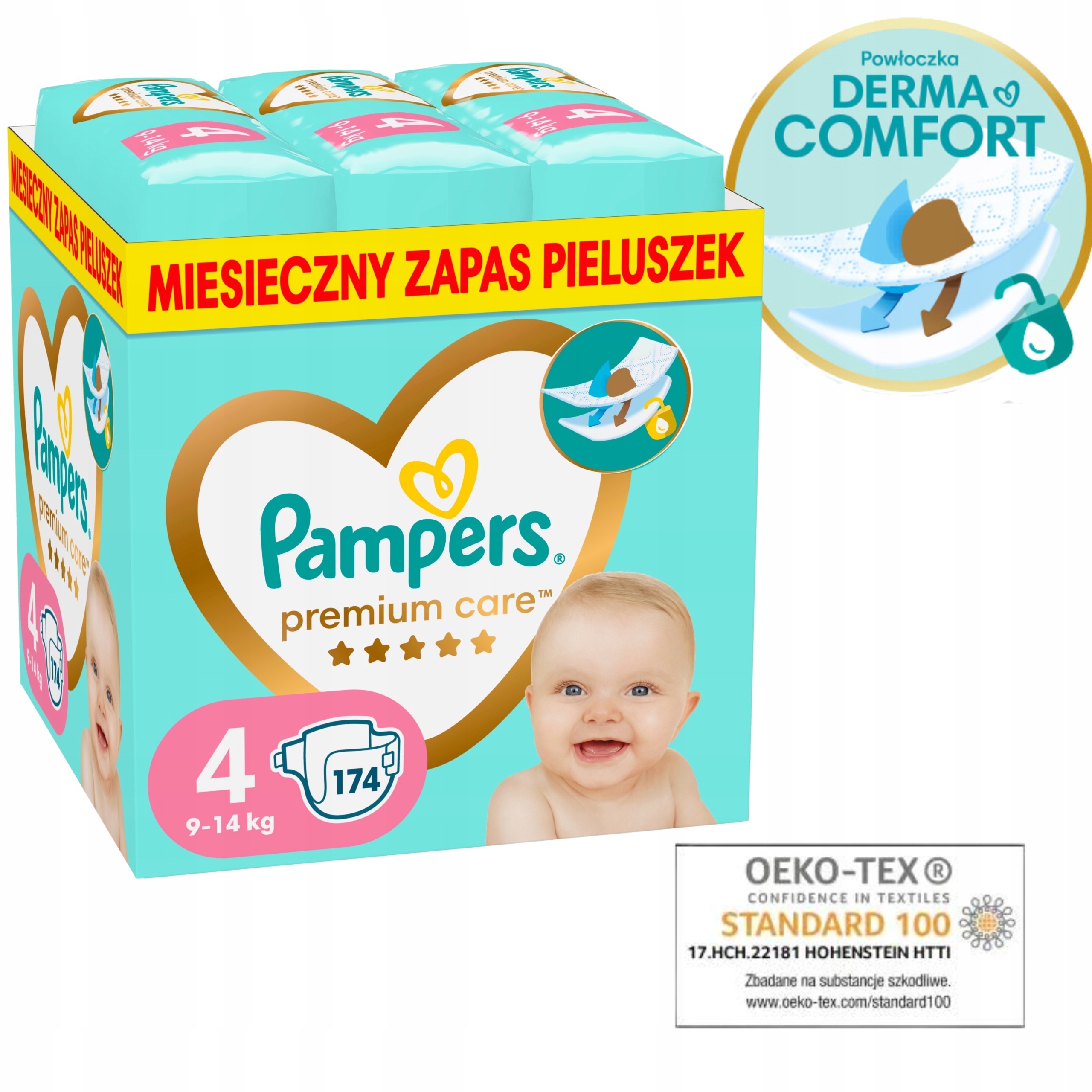 czy dada maja oznaczenie jak pampers ze są mokre