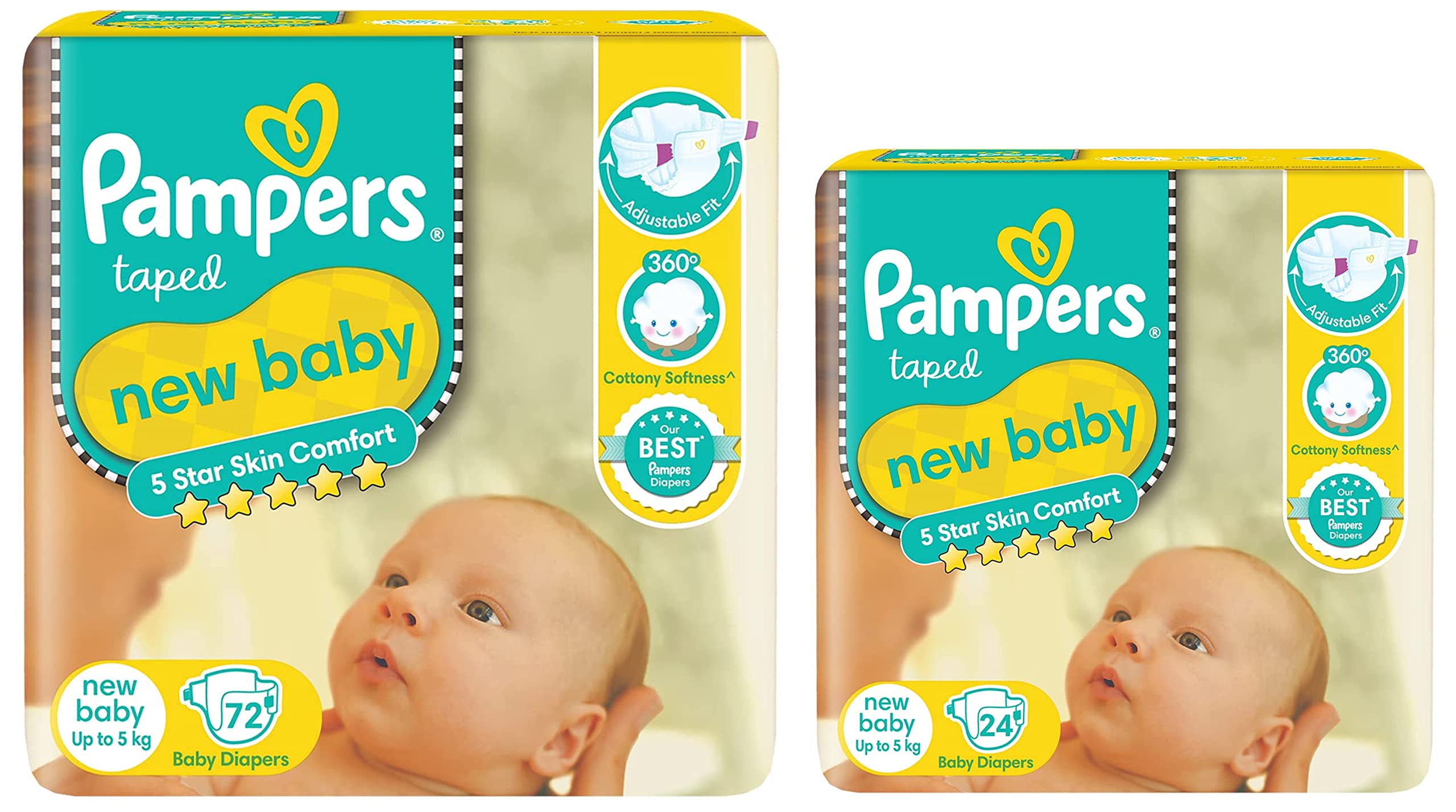 ulepszenie pieluszek pampers premium care