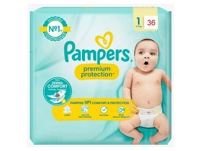 pieluchy pampers premium care 22szt 1 cena