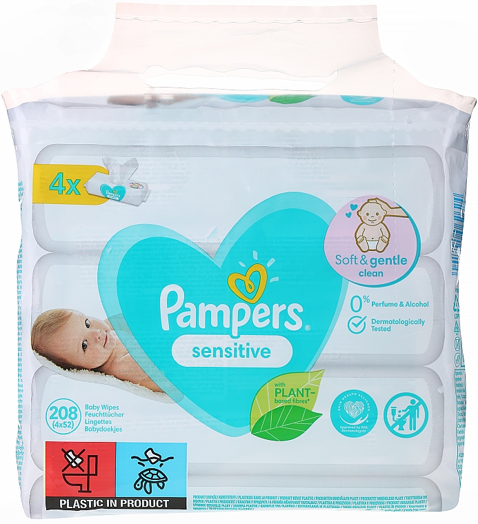 pampers sensitive chusteczki cena