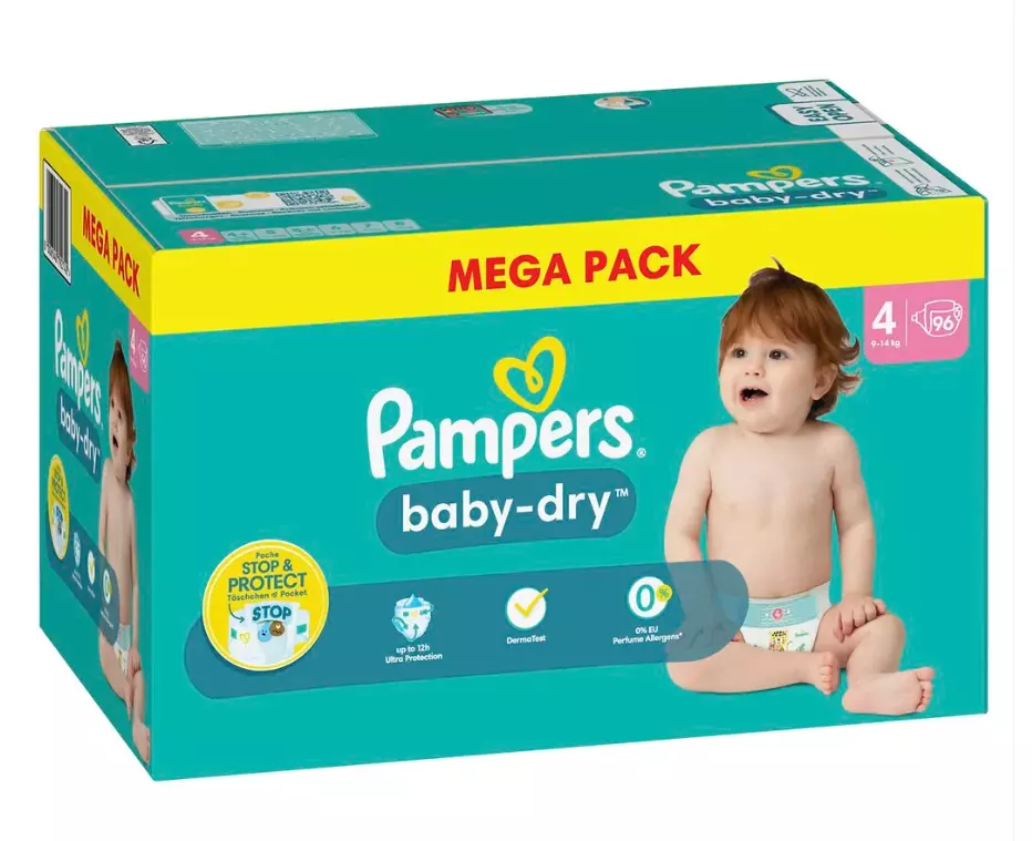 pampers active fit size 4