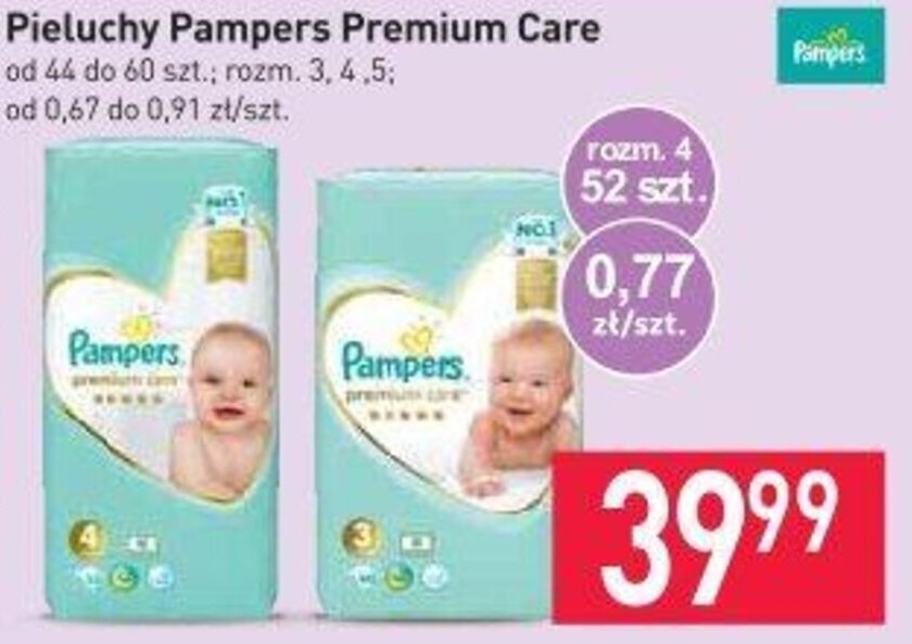 pampers biedronka 1