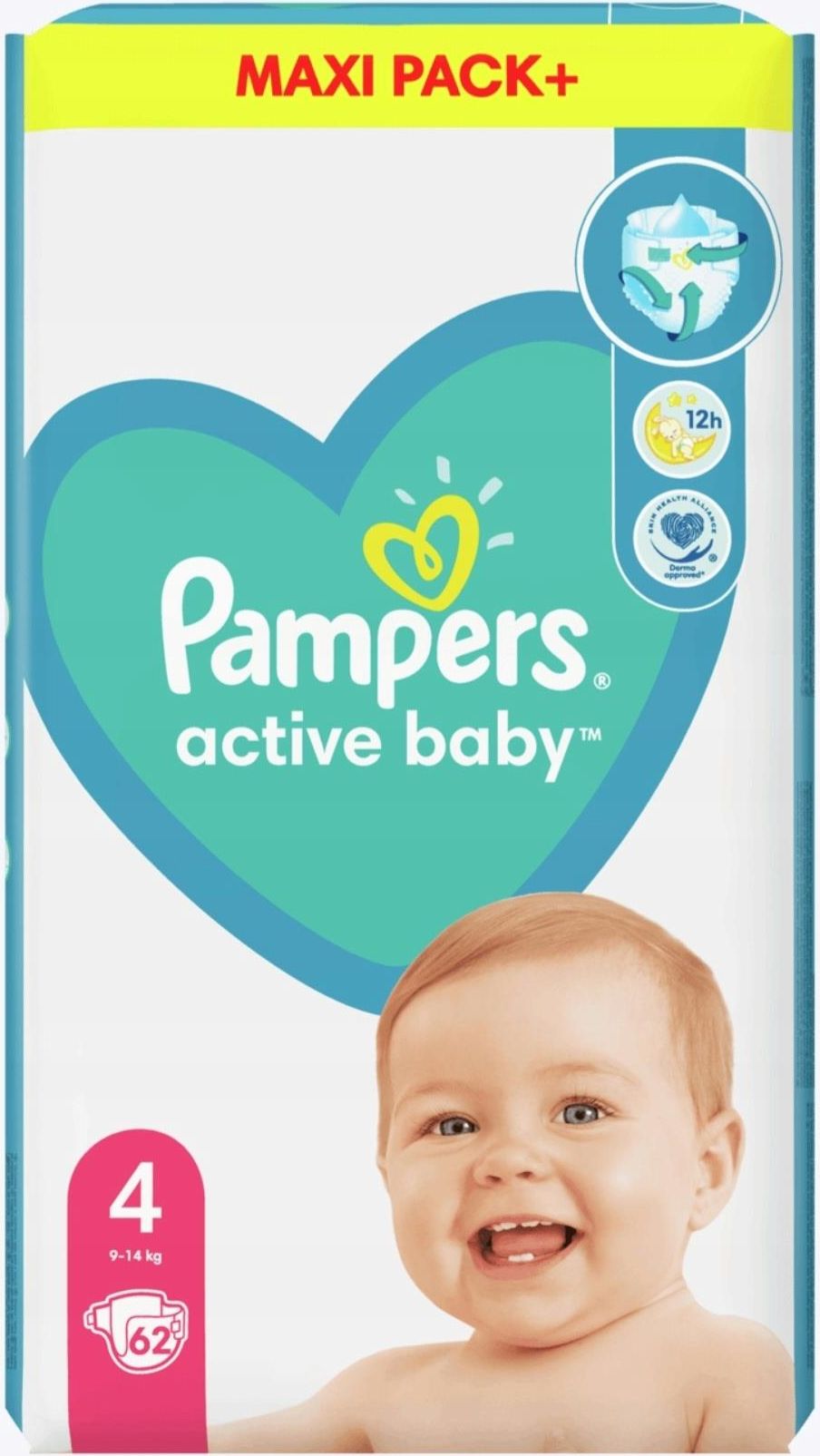 pieluchomajtki pampers premium care 168