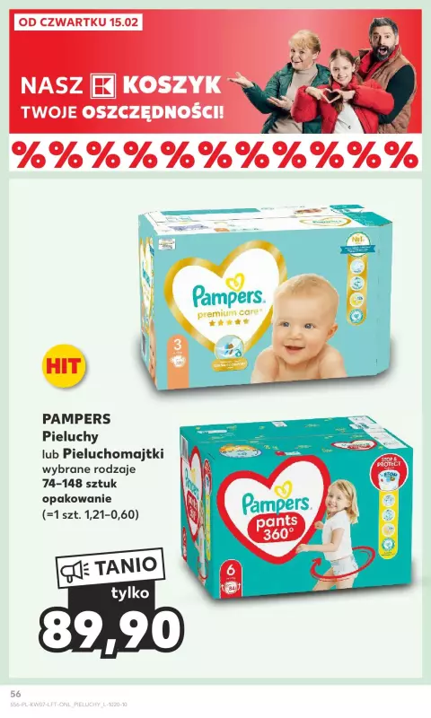 pampers pure chusteczki allegro