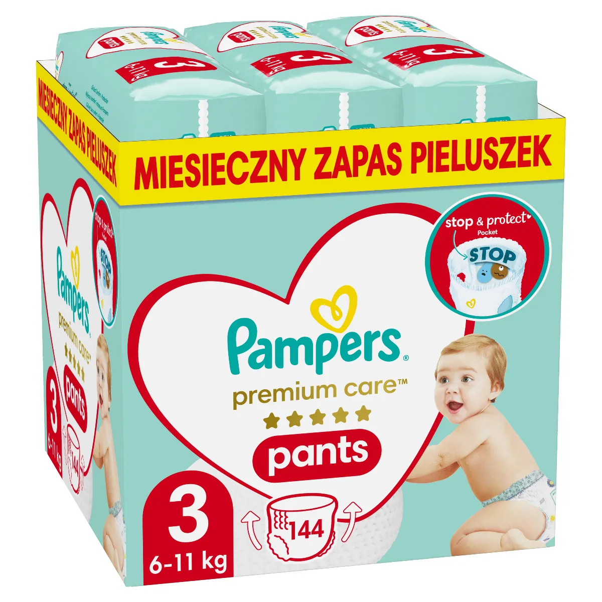 pieluchomajtki pampers próbka