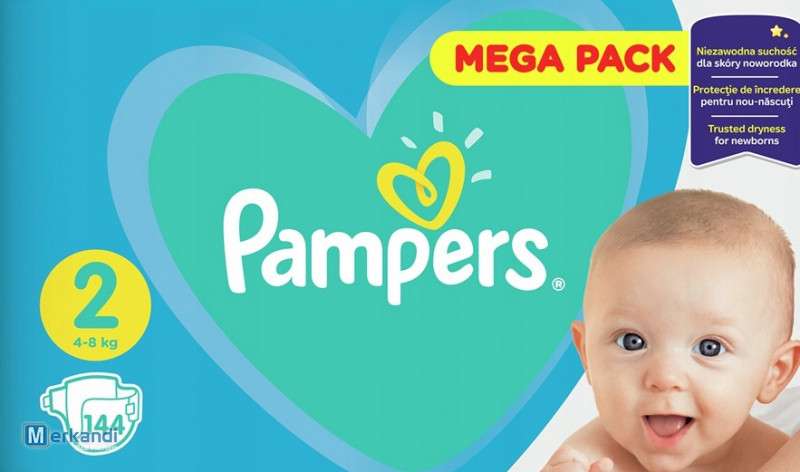 suchy pampers u noworodka