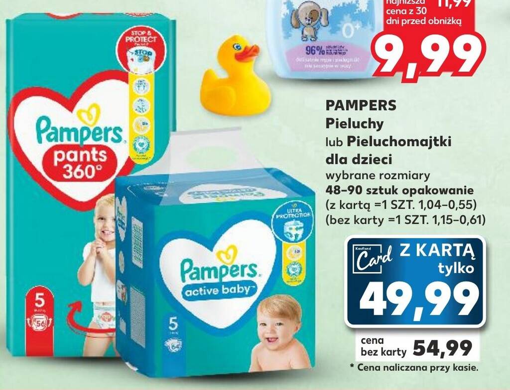 pampersy pampers rozm 5 rossmann