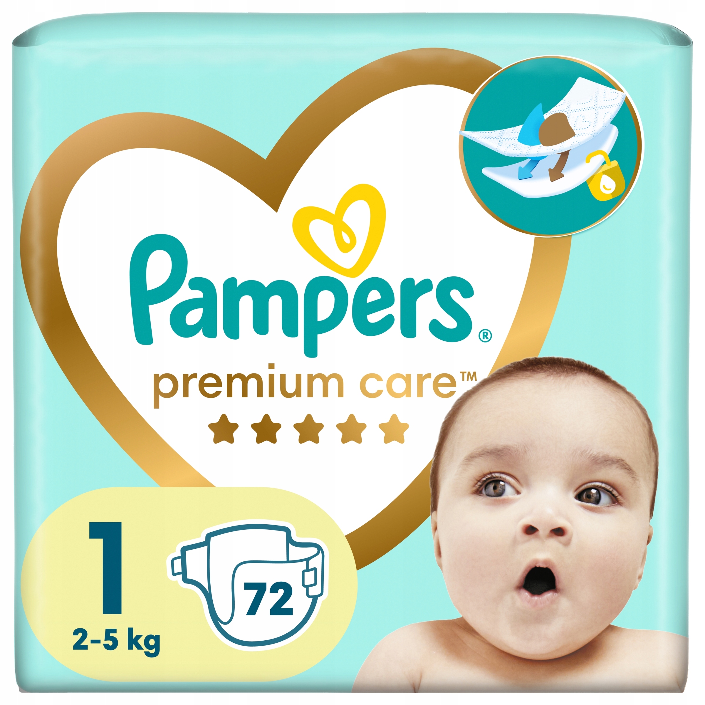 pampers rozmiar 1 a 2