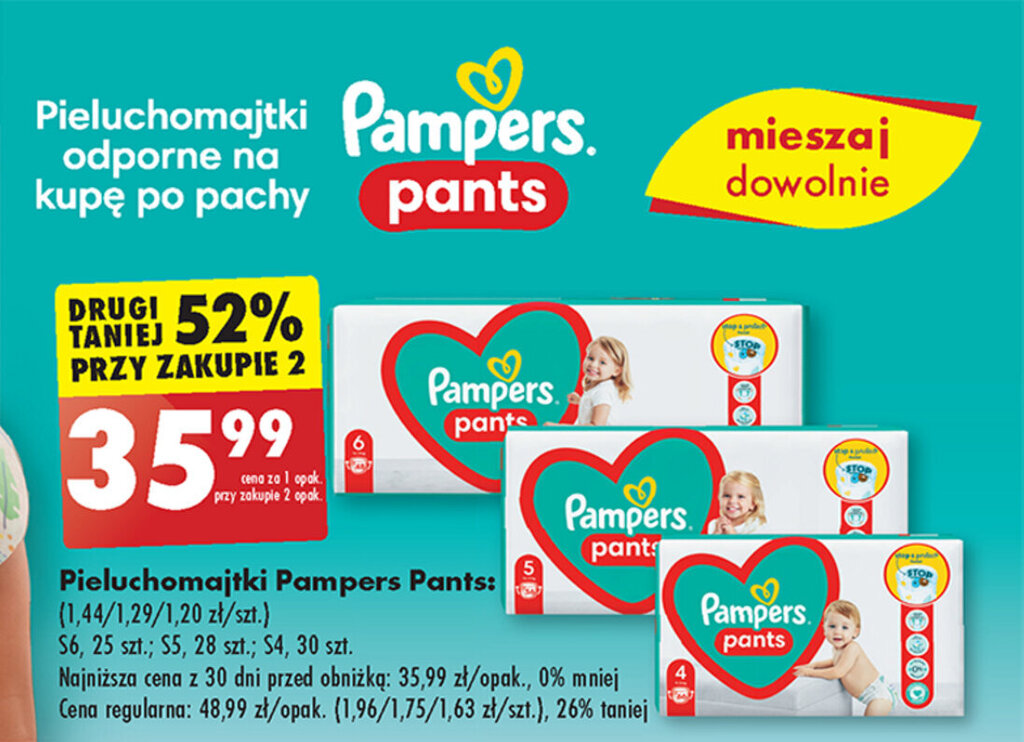 pampers 4 120szt