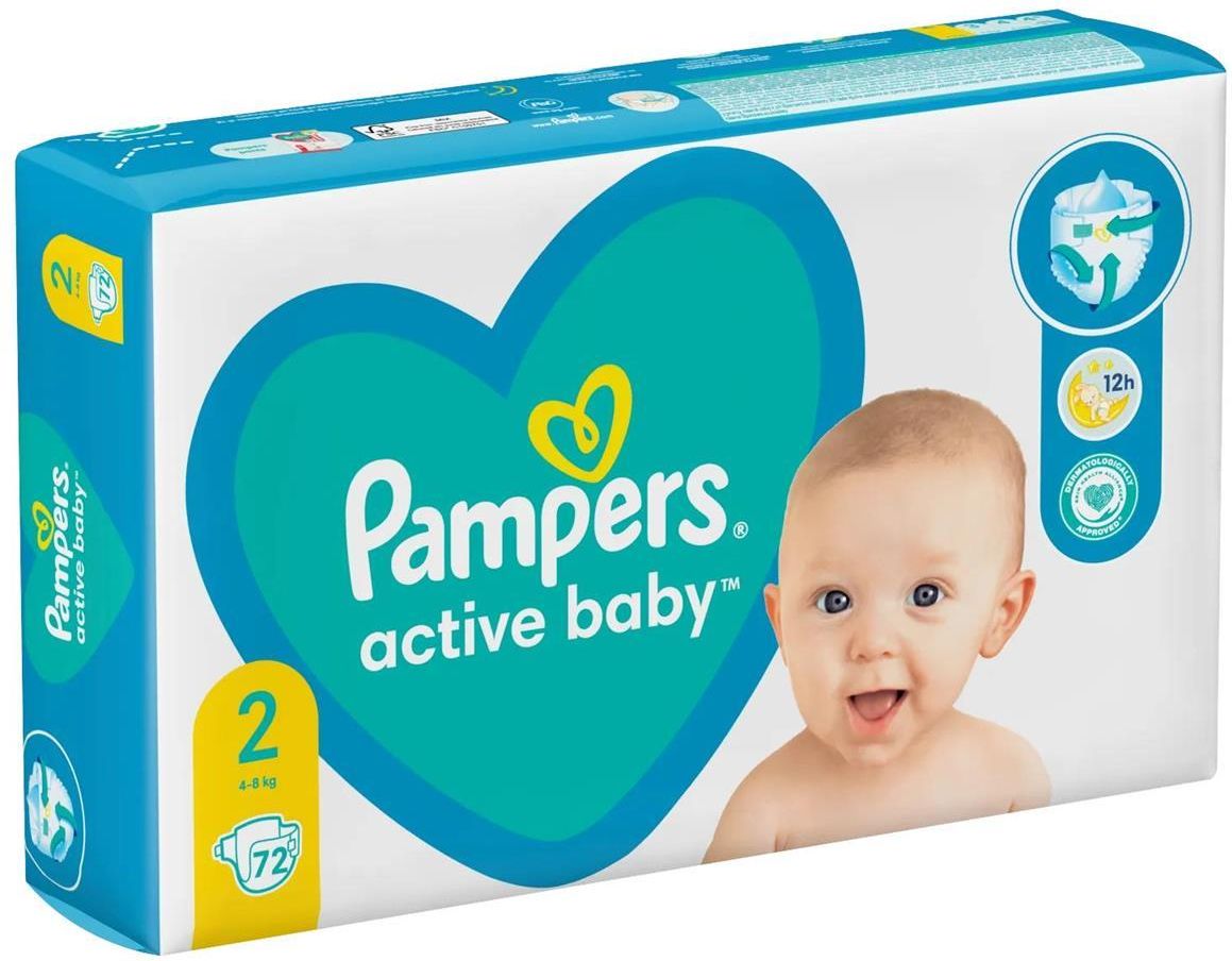 pampers active baby 3 mega pack