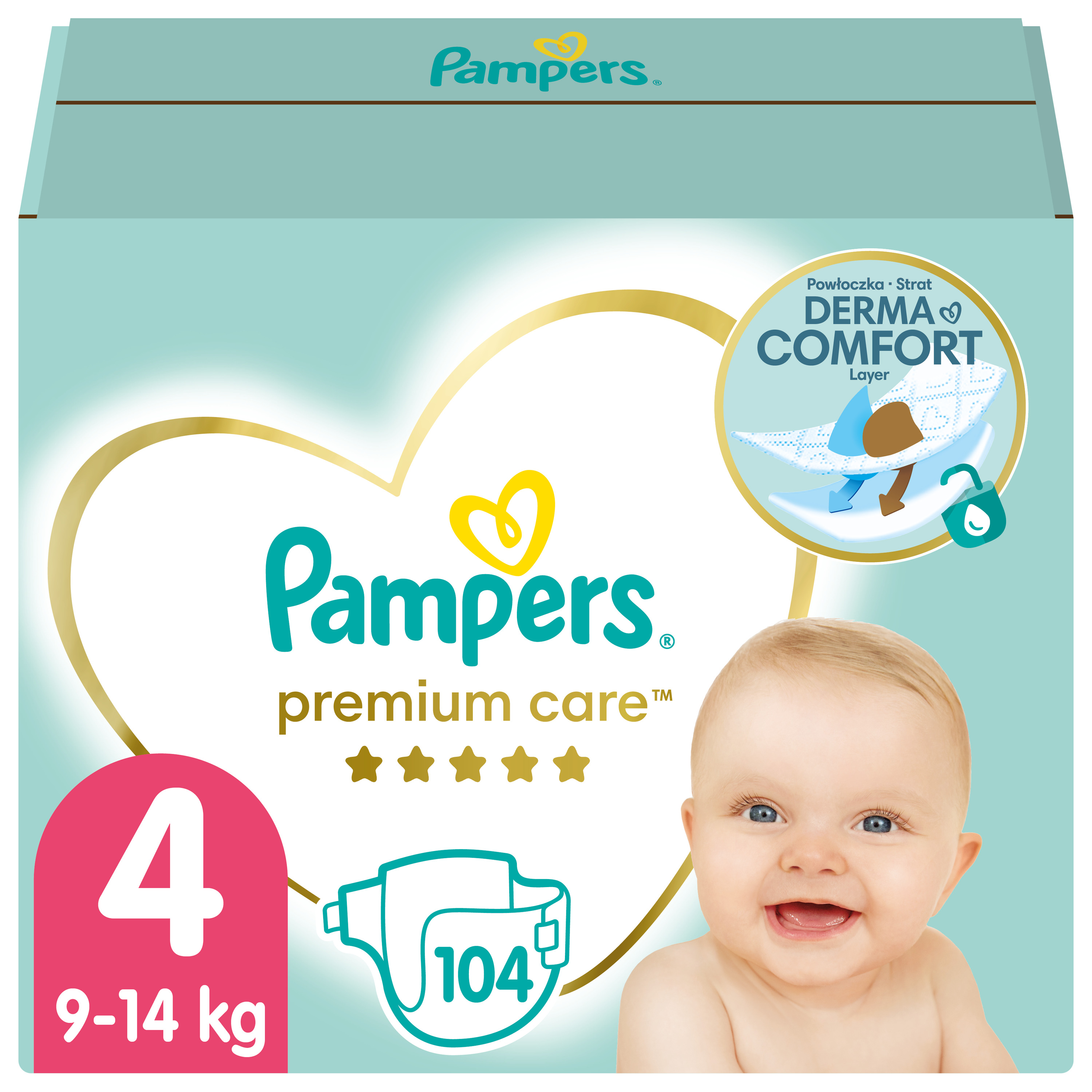 pieluchy pampers premium care 2 za 1 grosz rossmann