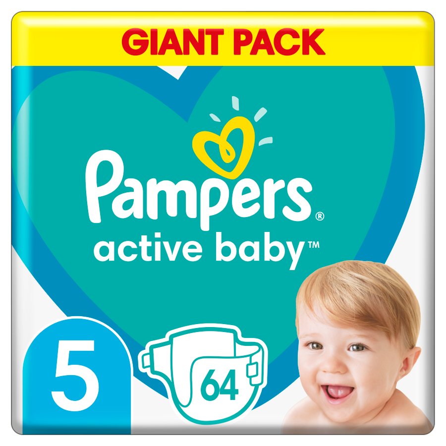 pampers 124 pack