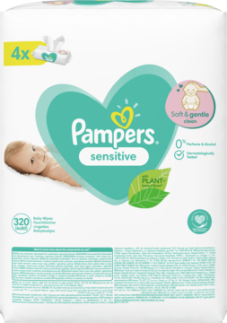 pampers chusteczki sensitive new baby 54 szt