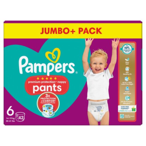 pampers pants premium care 4 jumbo pack