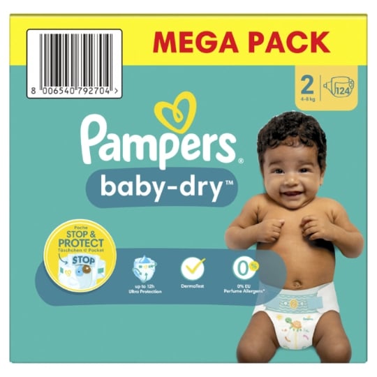 pieluchy pampers rozmiary