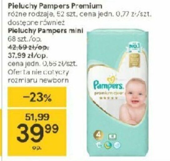 najlepsze promocje na pampers 3 market