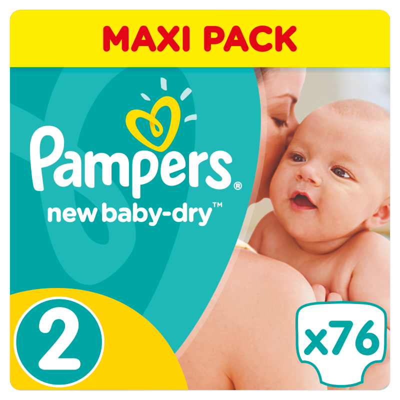 pampers newborn z wycięciem na pępek