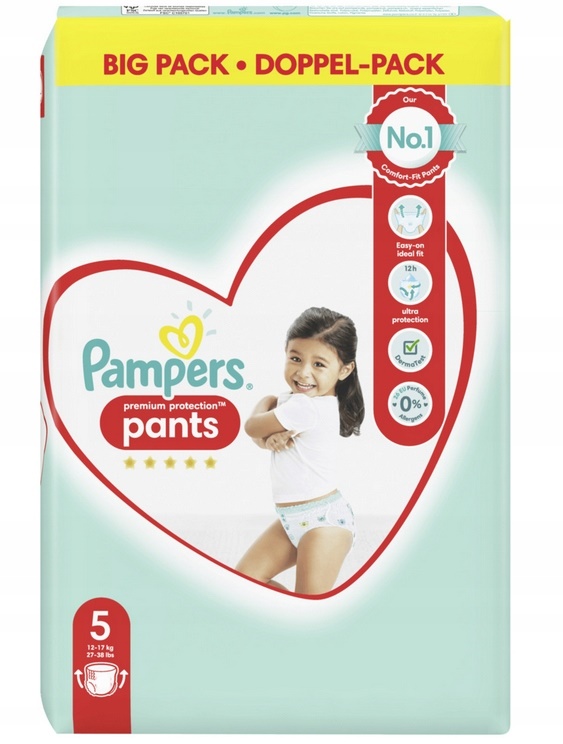 pieluchomajtki pampers 4 do ilu kg