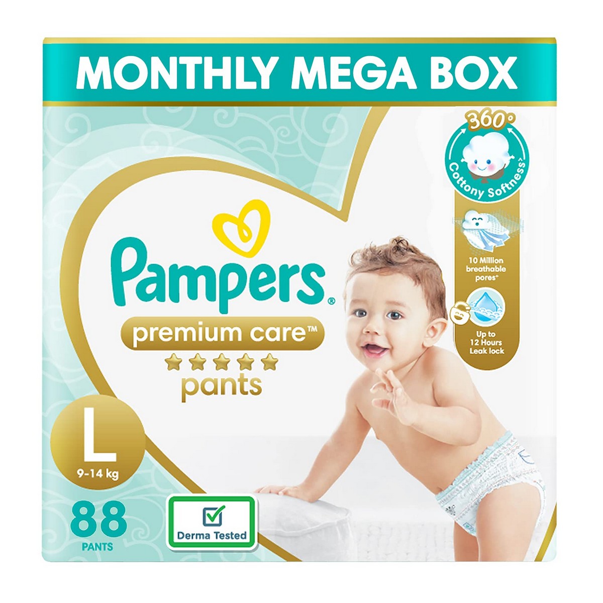 do czego przylepny pasek z tylu pampers pants