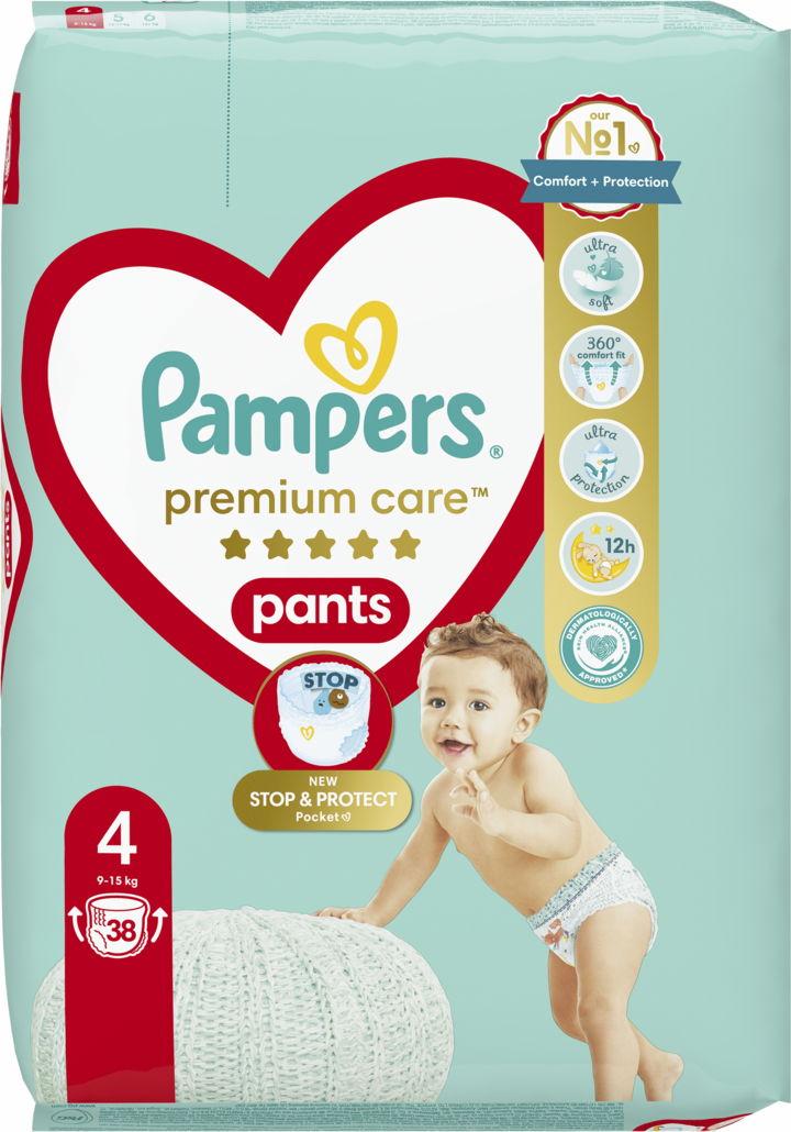 noworodek sika poza pampers