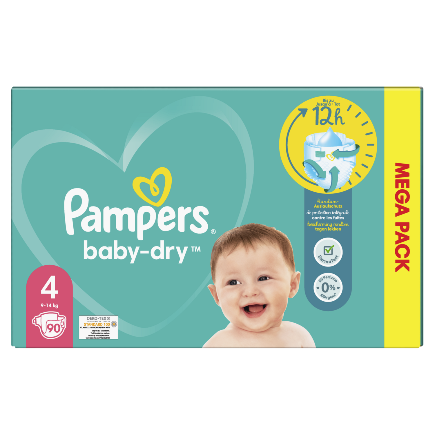 pampers pants 4 164szt