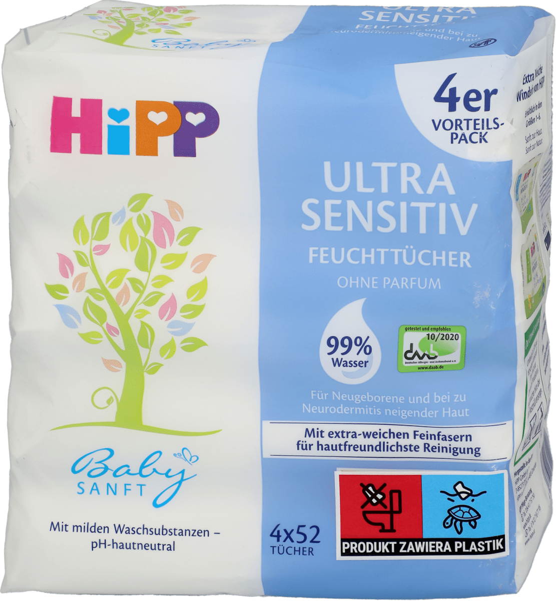 chusteczki pampers sensitive 1x56