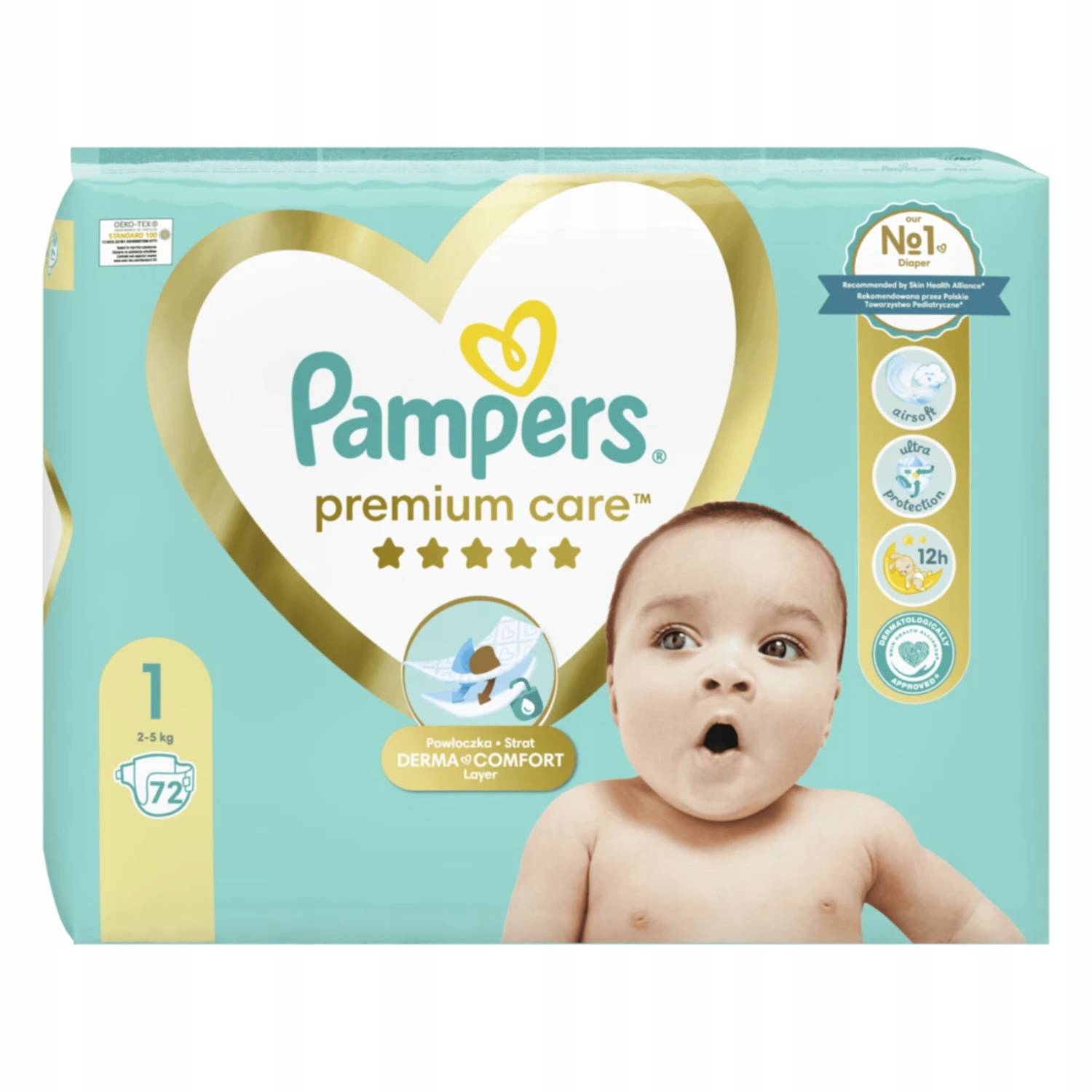 pampers chusteczki aqua pure 99 wody allegro