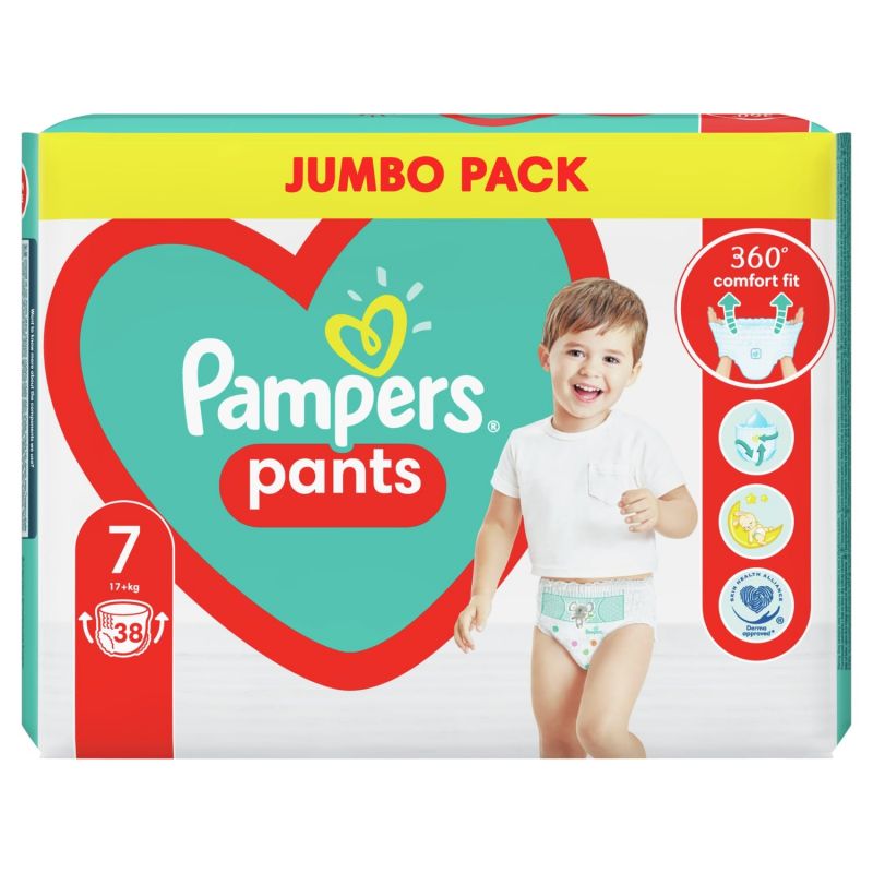 pampers pieluchomajtki pants 4