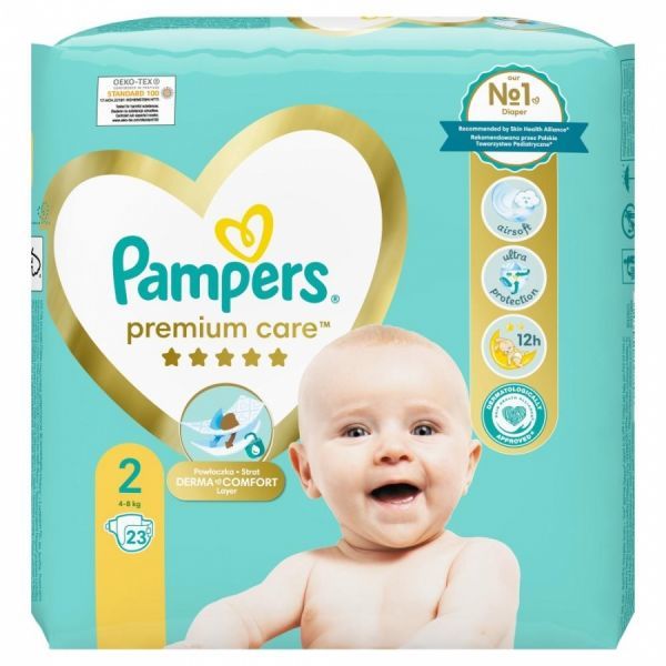 pieluchy pampers baby dry 2 144 sztuk