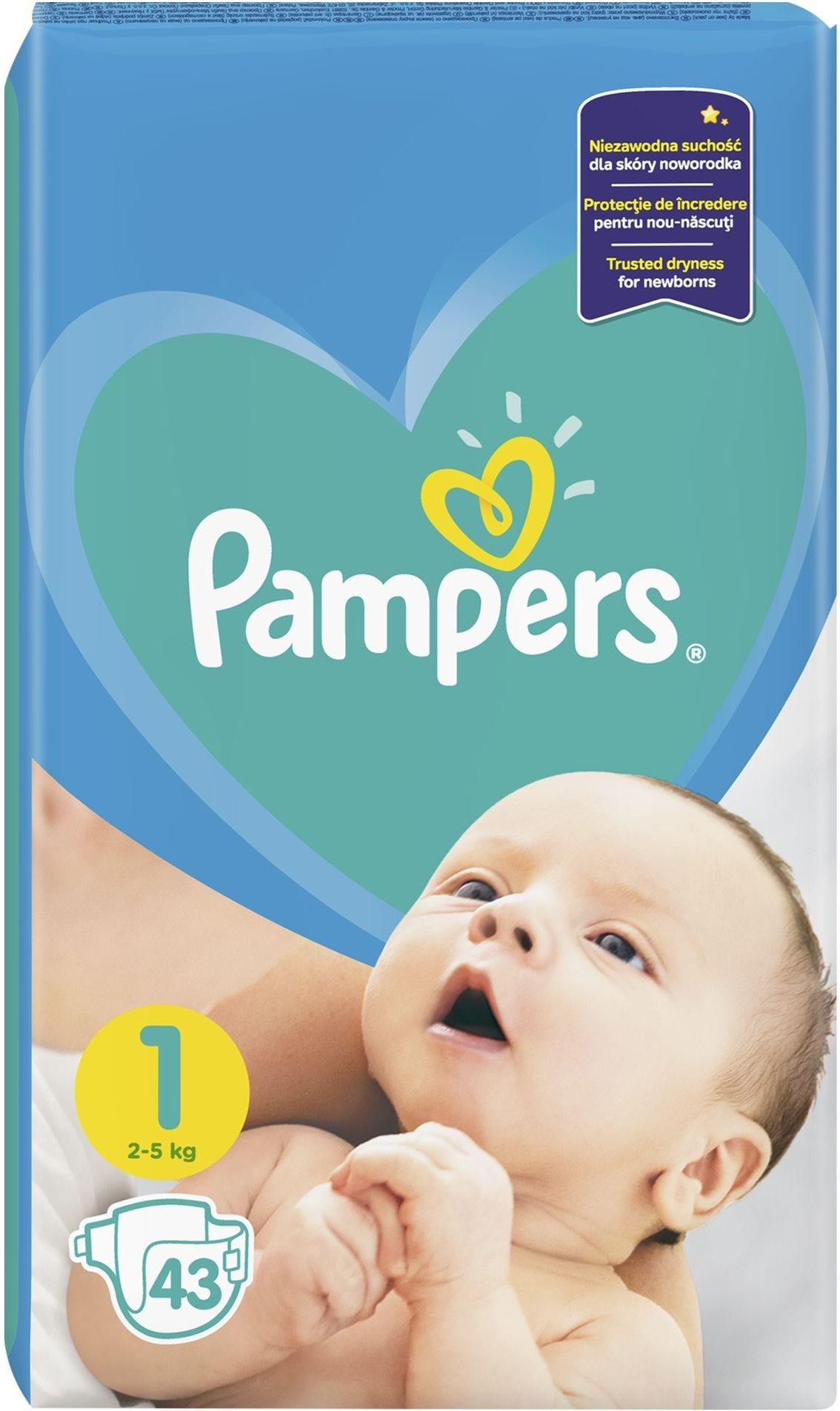 pampers 3 ile sztuk w opakowaniu