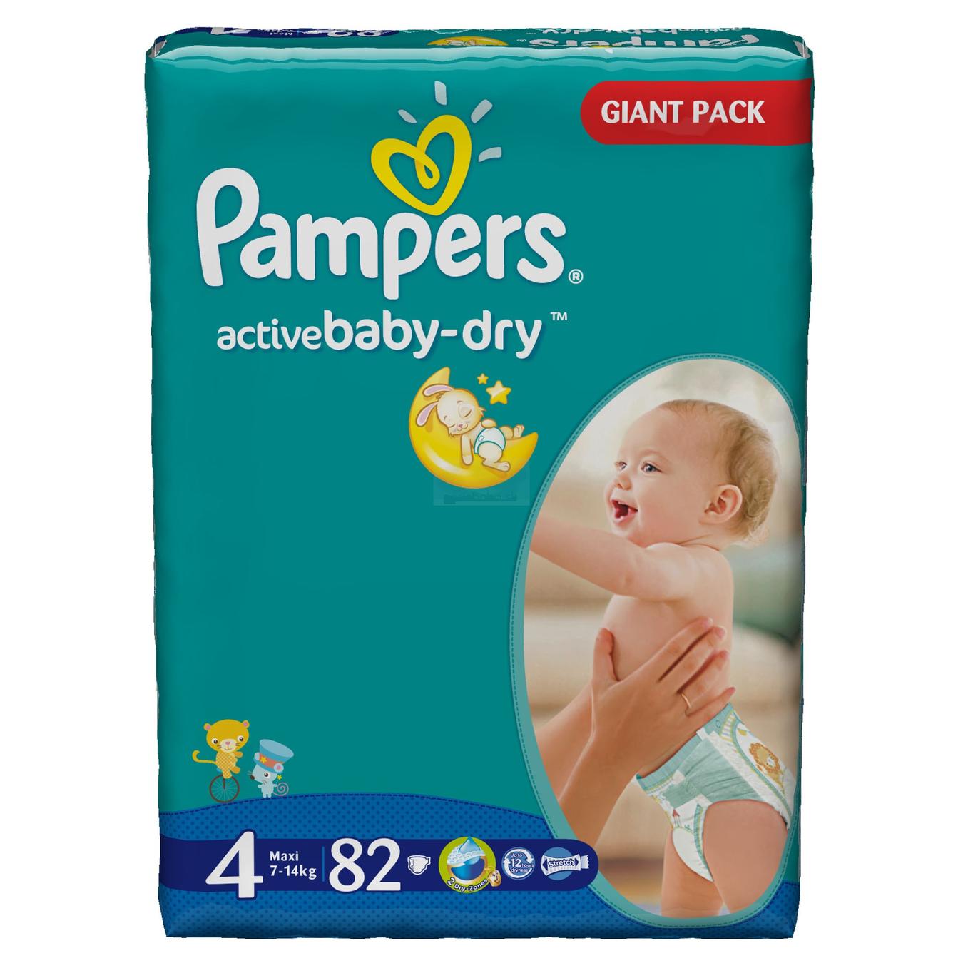 pampers 4 174 sztuki